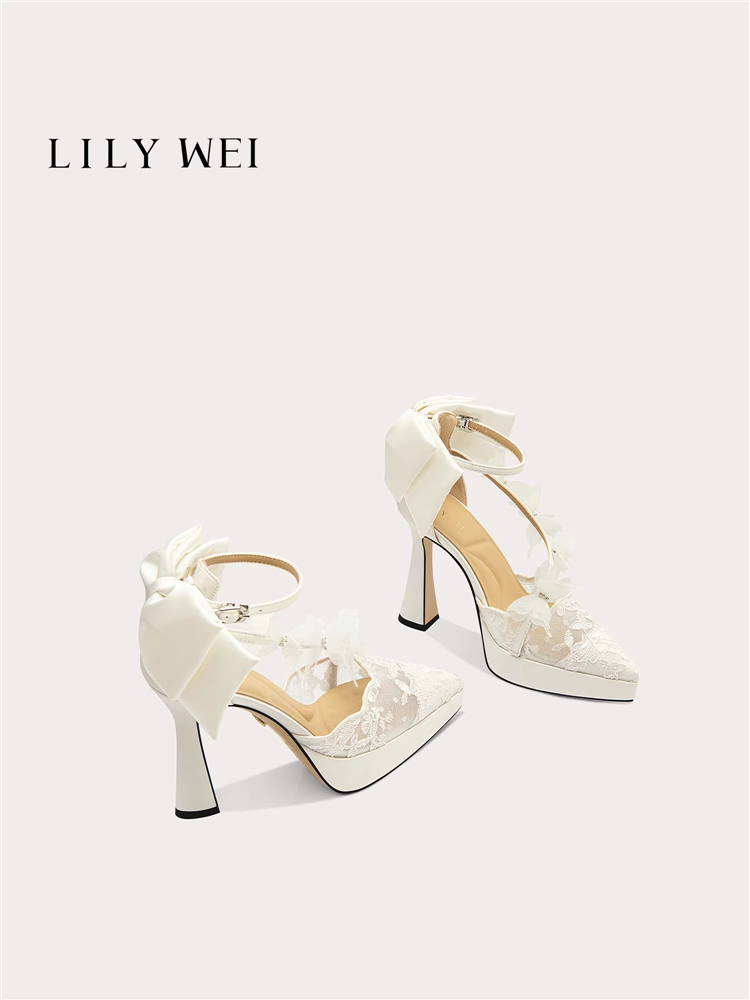 Summer new pointed lace mesh r - Women Shoes Waterproof incelemesi ve fiyatı