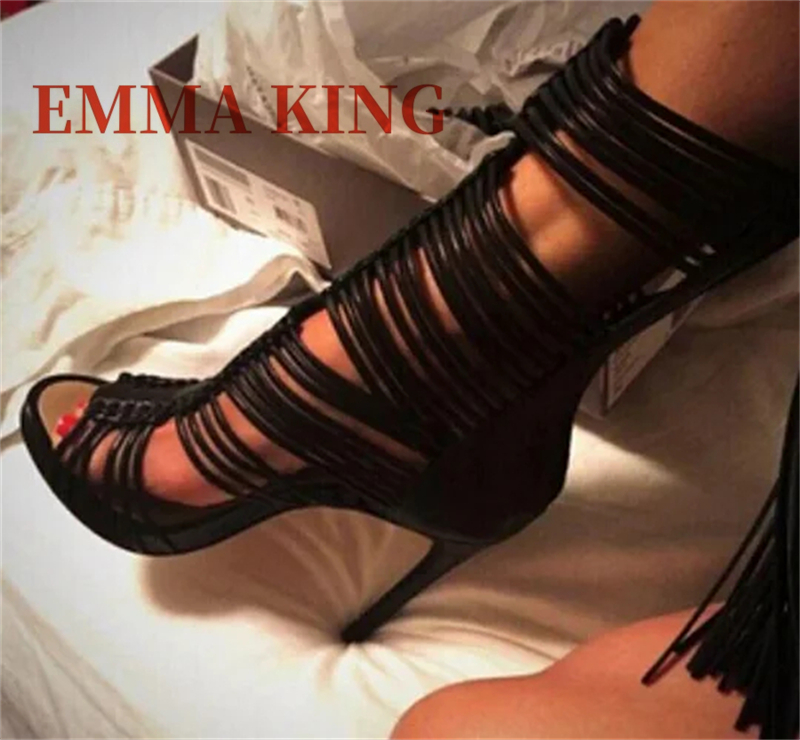 Women Open Toe Straps Ankle Wr - Women Shoes Zipper incelemesi ve fiyatı