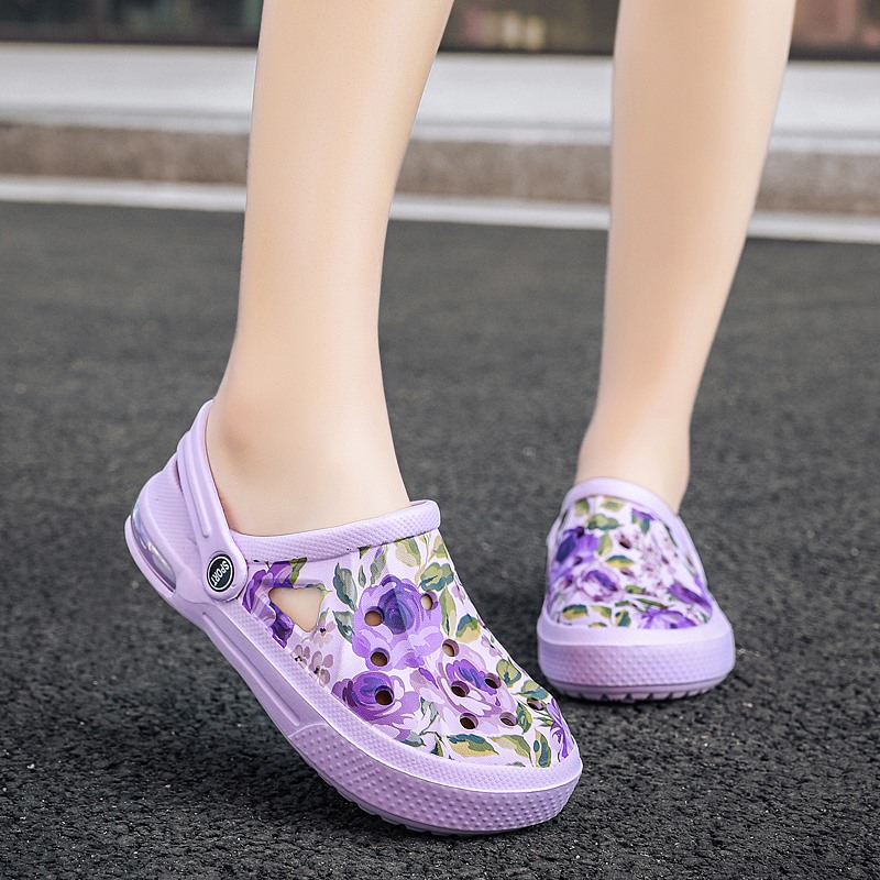 Summer Women Floral Graffiti C - Croc Style Clog incelemesi ve fiyatı
