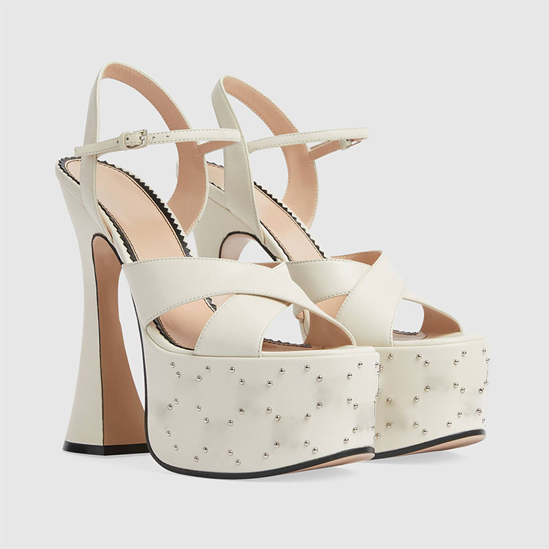 Fashionable White Black Buckle - Women Shoes Waterproof incelemesi ve fiyatı