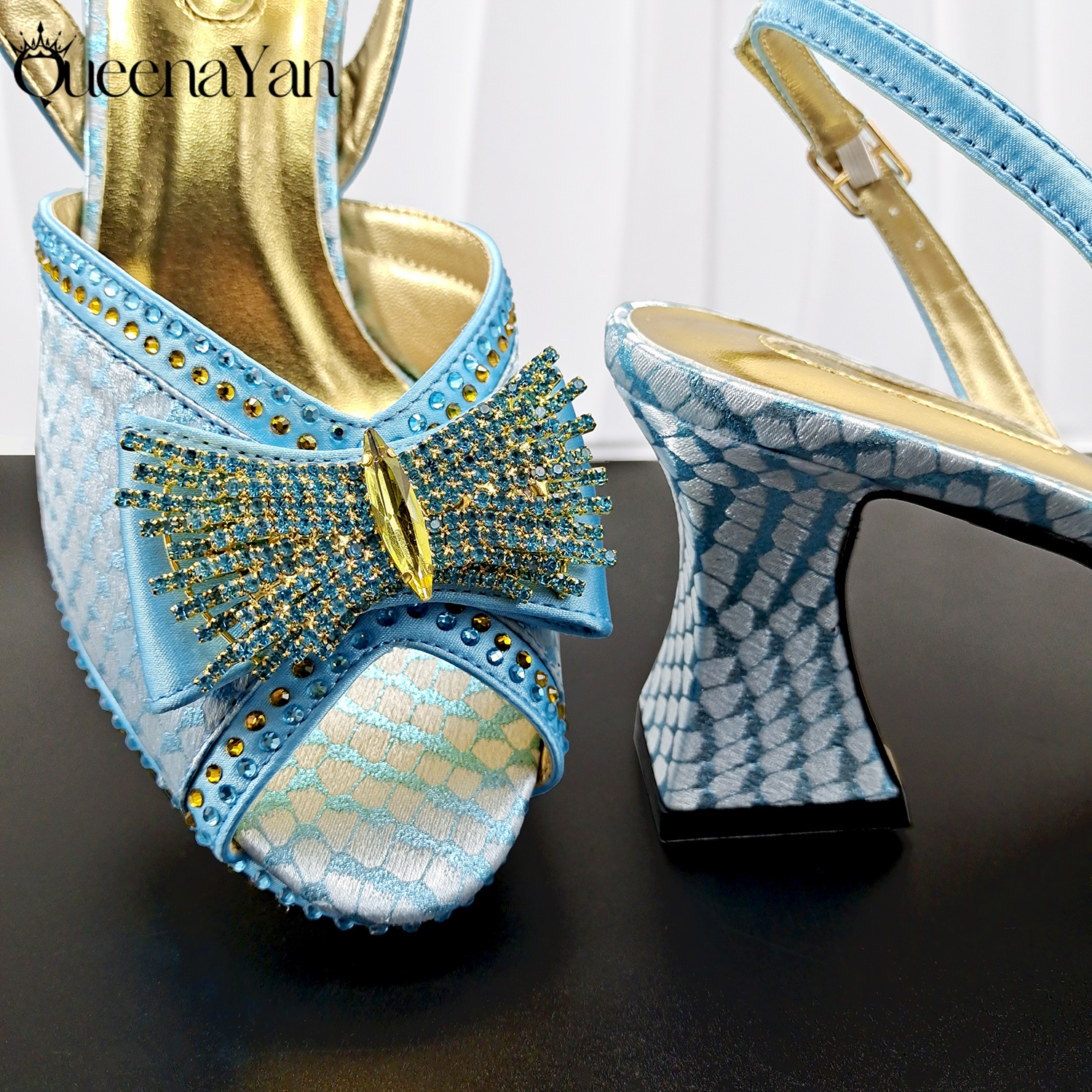QueenaYan Hot Selling Sky Blue - Women'S Shoes Navy Blue incelemesi ve fiyatı
