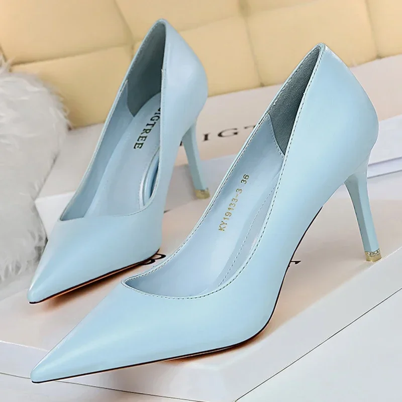 Woman Fashion Career Formal 7. - Women'S Shoes Navy Blue incelemesi ve fiyatı