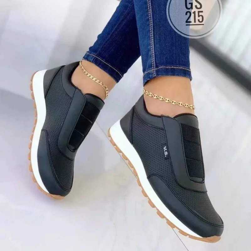 Women's Casual Slip on Sneaker - Women'S Shoes Navy Blue incelemesi ve fiyatı