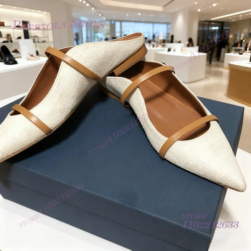 Flat Mules Half Round Pointed  - Pointed Toe Flat incelemesi ve fiyatı