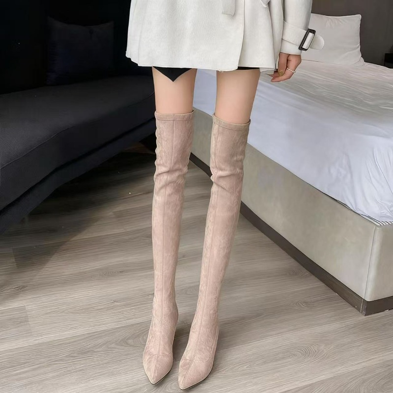 Sexy Women's Boots Pointed Toe - Sock Boot Women incelemesi ve fiyatı