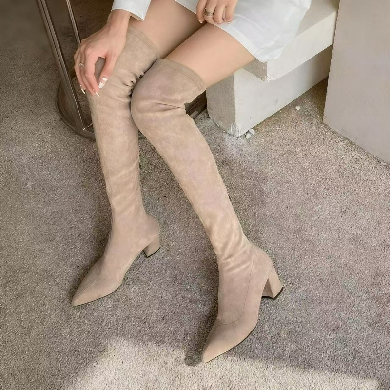 Sexy Women's Boots Pointed Toe - Sock Boot Women incelemesi ve fiyatı