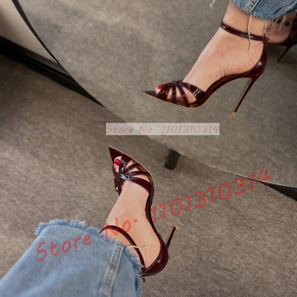 Nude Cross Strap High Heels Sa - Women'S Shoes Trendy incelemesi ve fiyatı
