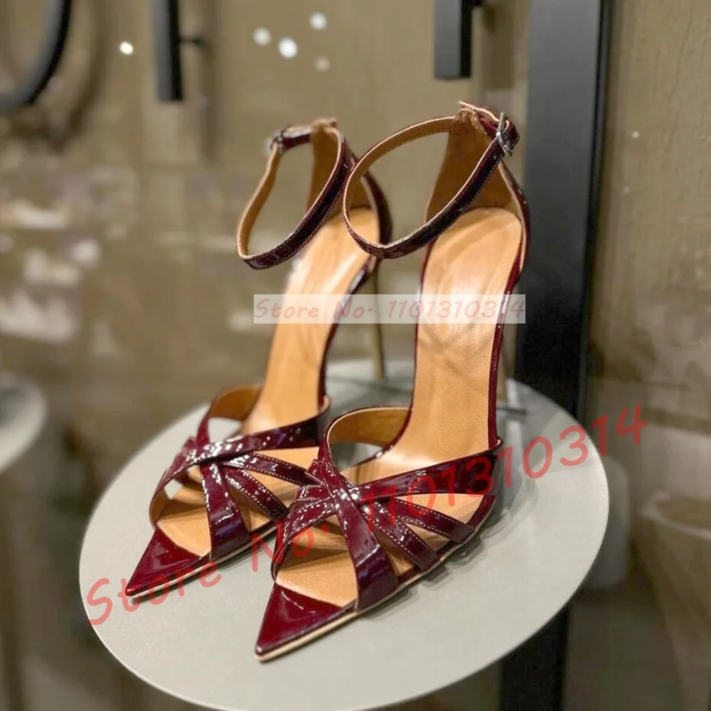 Nude Cross Strap High Heels Sa - Women'S Shoes Trendy incelemesi ve fiyatı