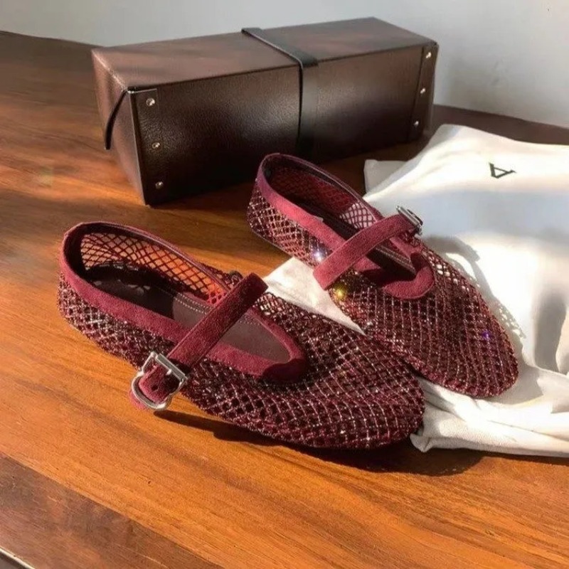 Hollow Rhinestone Baotou Sanda - Women'S Shoes In Fashion incelemesi ve fiyatı