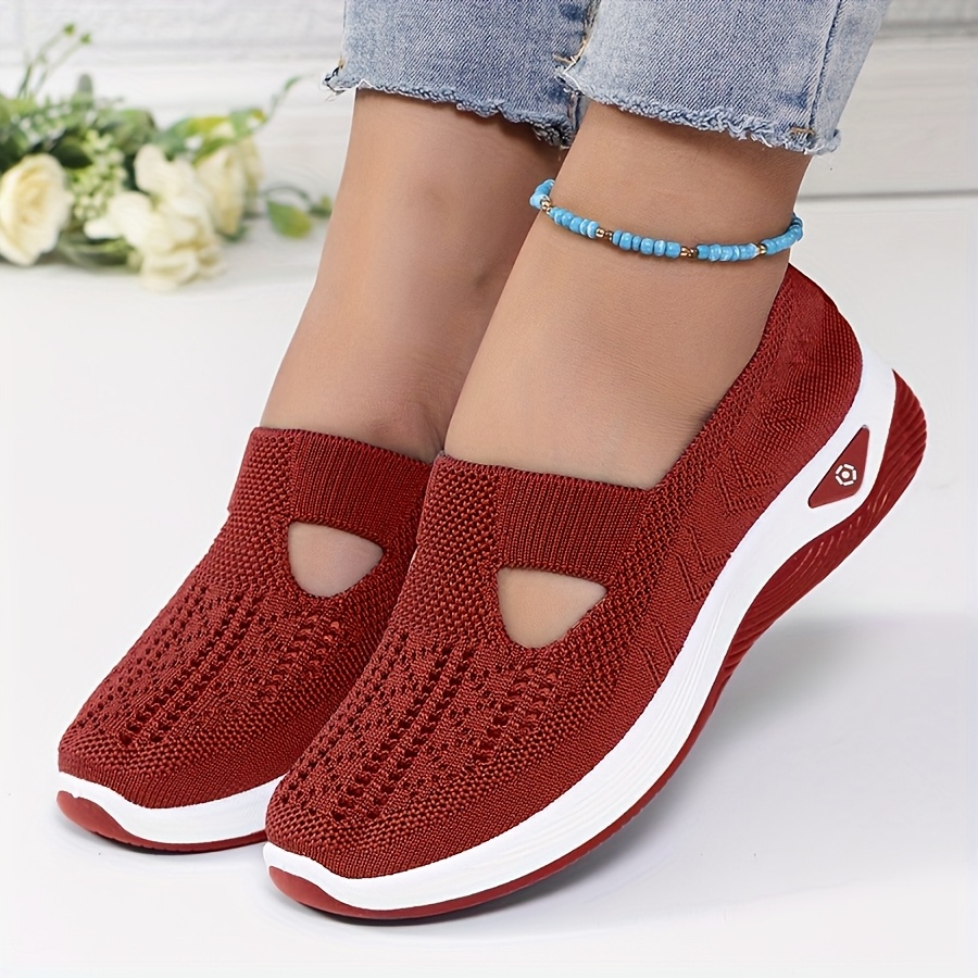 Womens Spring Summer Knit Slip - Women'S Shoes With Arch Support incelemesi ve fiyatı