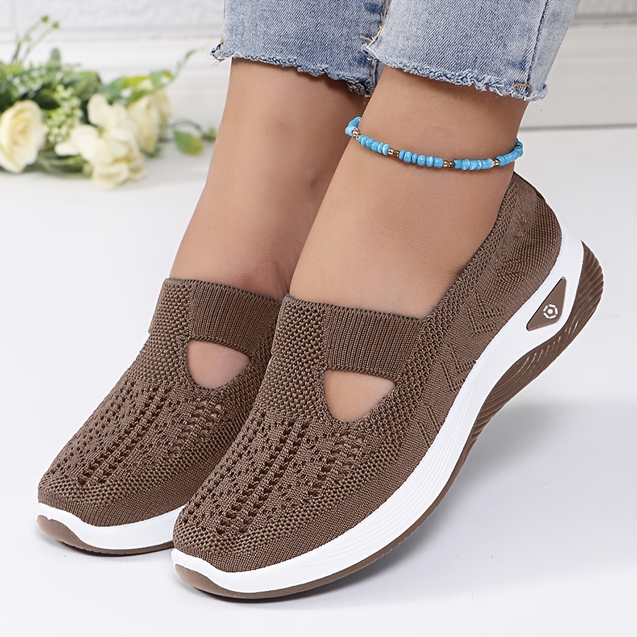 Womens Spring Summer Knit Slip - Women'S Shoes With Arch Support incelemesi ve fiyatı