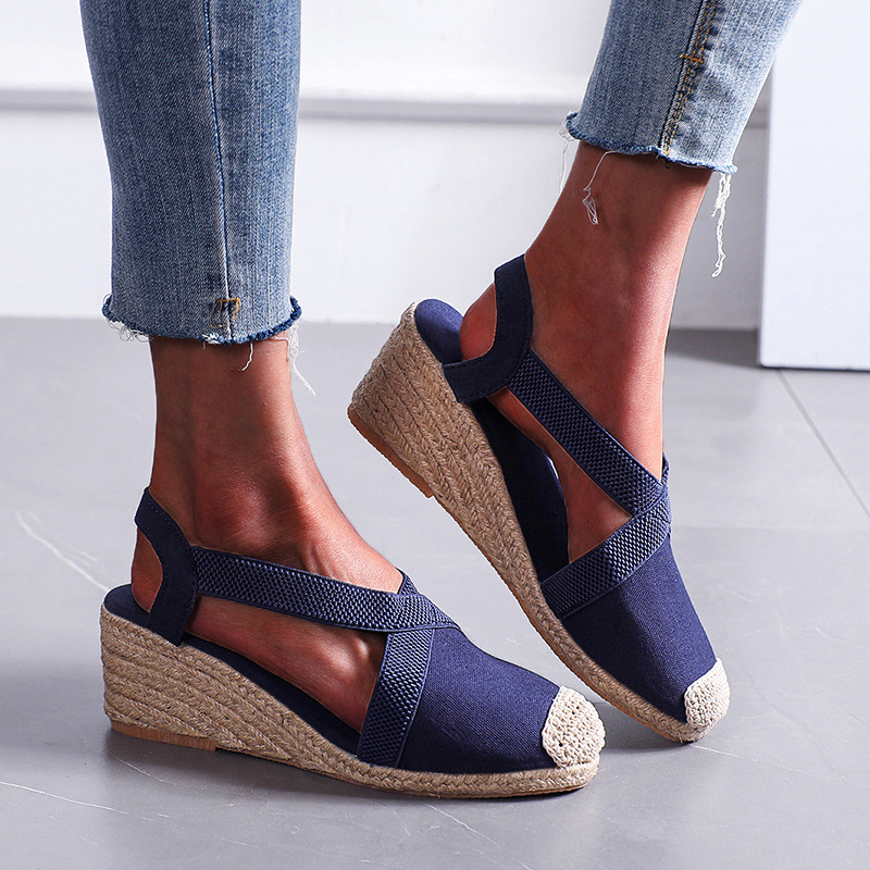 2026 Summer Women's Sandals St - Espadrille Wedge Shoes incelemesi ve fiyatı