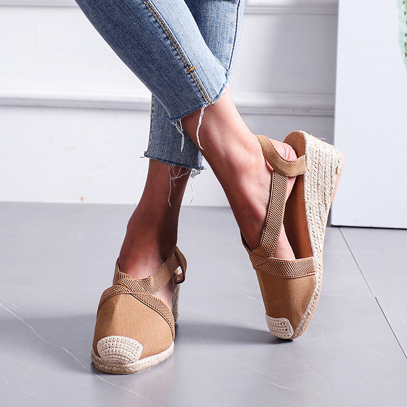 2026 Summer Women's Sandals St - Espadrille Wedge Shoes incelemesi ve fiyatı
