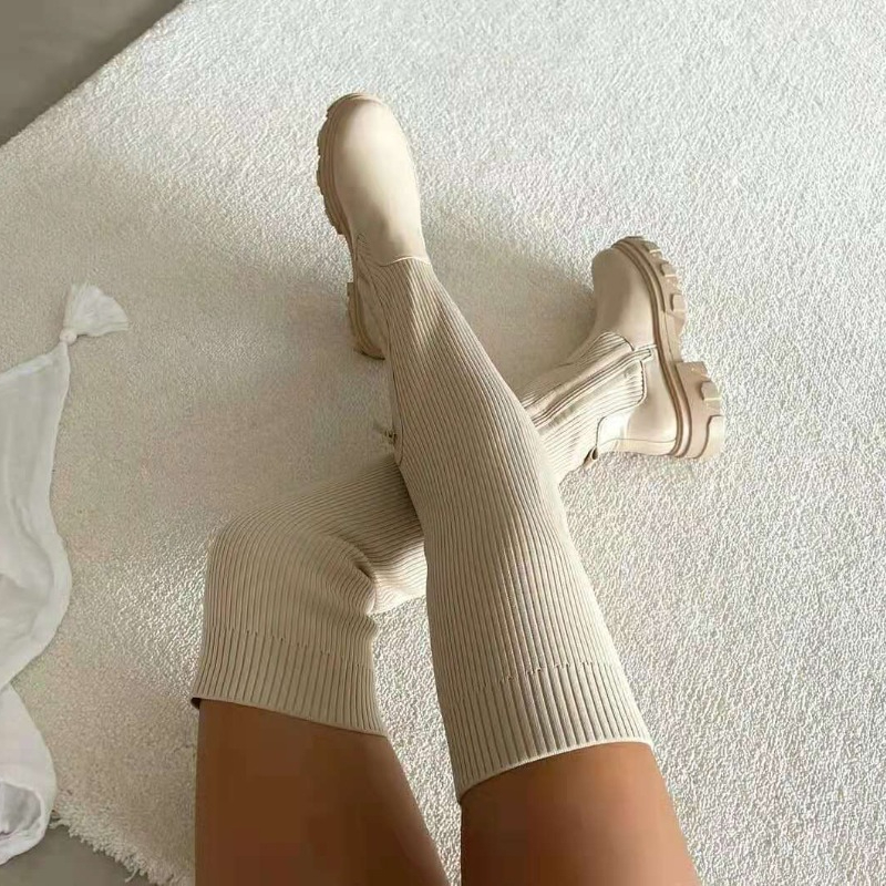 2025 Winter Shoes Women Socks  - Sock Boot Women incelemesi ve fiyatı