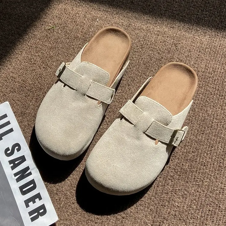 Fashion Women Suede Clogs Slip - Women'S Shoes With Arch Support incelemesi ve fiyatı