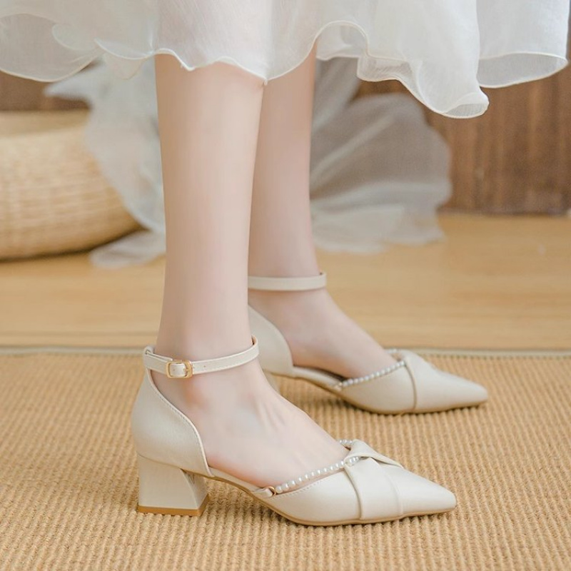 Pearl Ankle Strap High Heels 2 - Women'S Shoes For Wide Feet incelemesi ve fiyatı