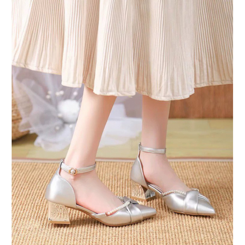 Pearl Ankle Strap High Heels 2 - Women'S Shoes For Wide Feet incelemesi ve fiyatı