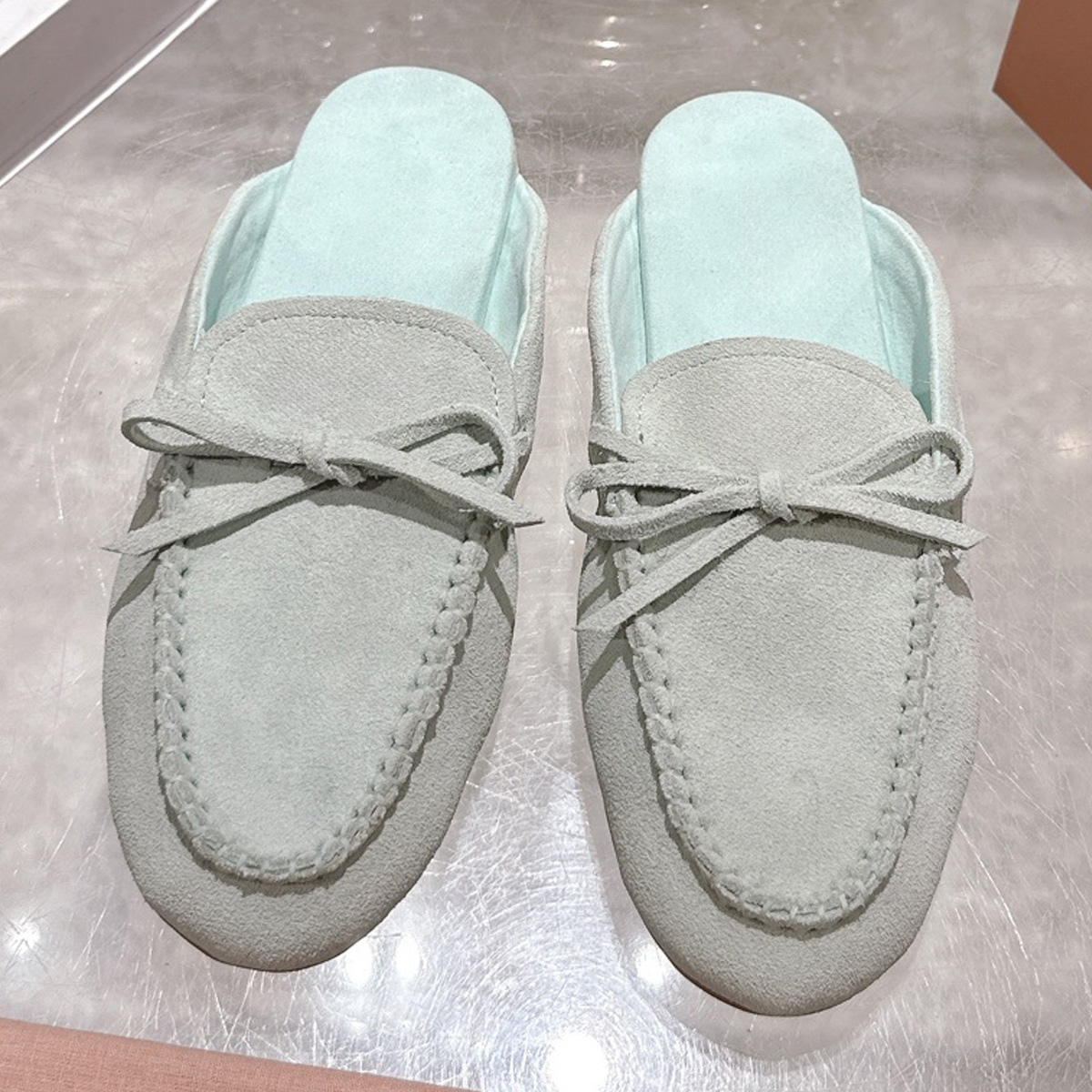 2026 Women's Suede Bow Loafer  - Kids Shoes Women incelemesi ve fiyatı