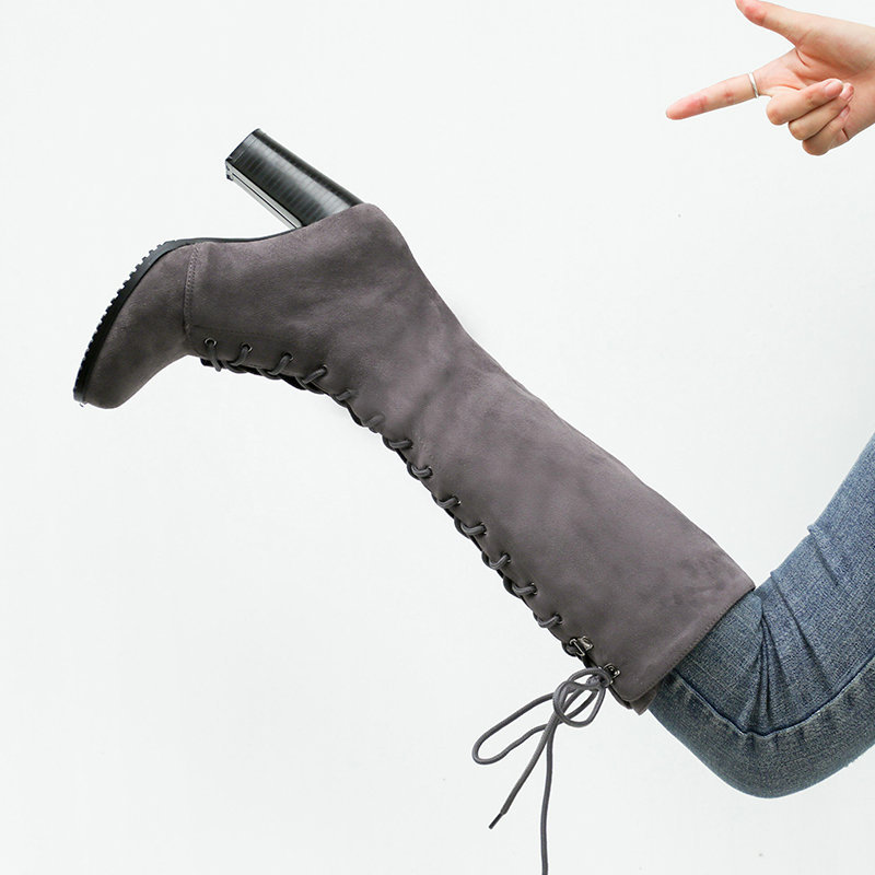 Women's Boots Thick High Heels - Sock Boot Women incelemesi ve fiyatı