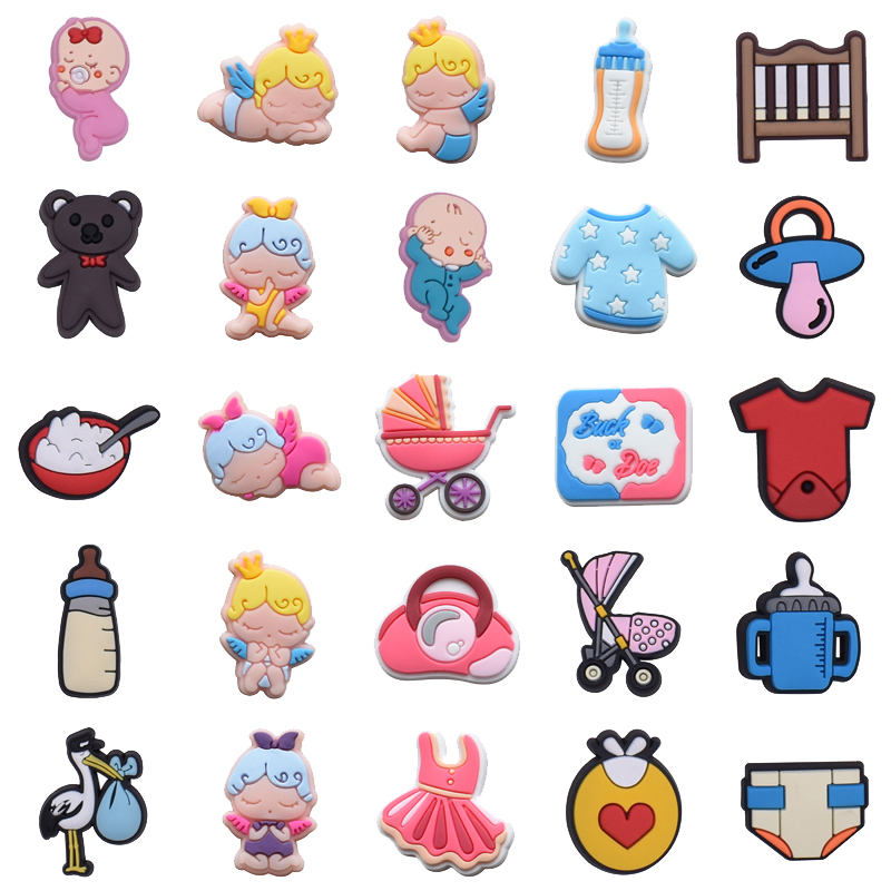 Newborn Shoe Charms for Crocs  - Croc Style Clog incelemesi ve fiyatı